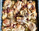 Foto del paso 7 de la receta: Pollo al horno con uvas 🍇