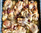 Foto del paso 7 de la receta: Pollo al horno con uvas 🍇