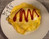 Foto del paso 4 de la receta: Tortilla con arroz (Omurice)