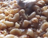 A picture of step 3 of Basil pesto macaroni.