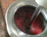 A picture of step 3 of Pomogranate juice.