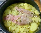 Foto del paso 4 de la receta: Filetes de pescado con patata#memorias