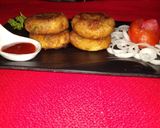 A picture of step 9 of Egg potato kabab.