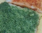 A picture of step 3 of Masala maska chaska toast.