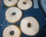 Une image de l'étape 1 de Pomme au chocolat et cacahuètes.