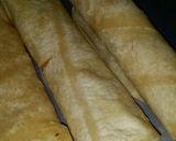 A picture of step 6 of Iz's Summer Squash Enchiladas.