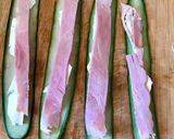 Foto del paso 2 de la receta: Rollitos de pepino 🥒
