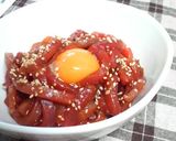 A picture of step 8 of Easy Yukhoe.
