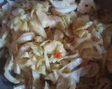 Foto langkah ke 4 dari resep Tumis Sayur Kubis / Kol Pedas.