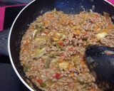 Foto del paso 4 de la receta Berenjena rellena a la boloñesa