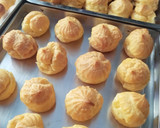 Foto langkah ke 4 dari resep Soes/Kue Sus isi Vla Vanilla.