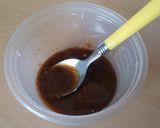 A picture of step 1 of Vickys Quick & Sticky Stir-Fried Lamb, GF DF EF SF NF.