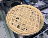 Une image de l'étape 15 de Tarte aux figues noires, bananes et abricots secs.