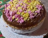 Foto del paso 1 de la receta: Torta de cumpleaños con crema moka y frutillas 🍓