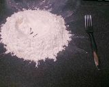 A picture of step 1 of Homemade pasta.