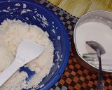 Foto langkah ke 3 dari resep Ketan kuah durian.