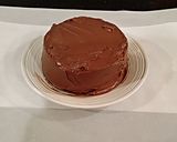 A picture of step 13 of Chocolate Crunch Layer Cake.