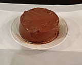 A picture of step 13 of Chocolate Crunch Layer Cake.