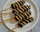 Foto langkah ke 4 dari resep Es Pisang Coklat (Kul Kul).