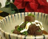 A picture of step 9 of Teriyaki and Mayonnaise Konnyaku.