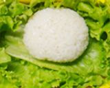 A picture of step 1 of Moi Bird Rice Ball ✿ Character Bento.