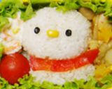 A picture of step 5 of Moi Bird Rice Ball ✿ Character Bento.