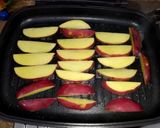 A picture of step 13 of Chicken Masala Tikka with Grilled Potato Wedges.