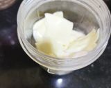 A picture of step 2 of Cheese spread/dip.