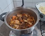 Foto del paso 9 de la receta: Estofado exprés con fideos entrefinos