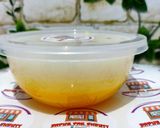 Foto langkah ke 7 dari resep Puding Lapis Nutrisari Jeruk in Cup 🍮🍮🍮.