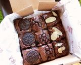 Foto langkah ke 5 dari resep Shiny Crust & Fudgy Brownies.