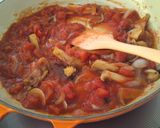 A picture of step 4 of Tomato Sauce Simmered Hamburger Gratin.