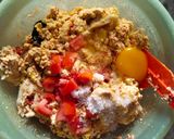 Foto langkah ke 5 dari resep Pepes Tahu Jamur Tiram Kemangi.