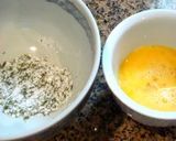 A picture of step 2 of Fluffy Chikuwa Isobe Age Fritters with Aonori Seaweed.
