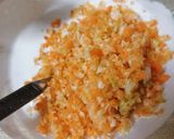 A picture of step 3 of Coleslaw kfc style.