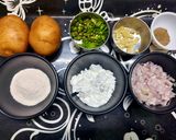 A picture of step 1 of Crispy Hash Browns.