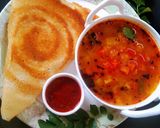 बटर मसाला डोसा विथ साम्बर (Butter masala dosa with samber recipe in hindi) रेसिपी चरण 10 फोटो
