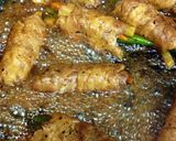 A picture of step 7 of Pork and Okra Rolls with Potatoes - For Bentos.