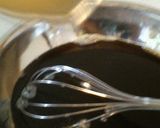 A picture of step 3 of Coffee and Milk Agar Jello.