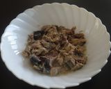 A picture of step 3 of Fluffy Tofu au Gratin with Canned Mackerel.