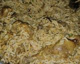 A picture of step 8 of Chicken biryani.