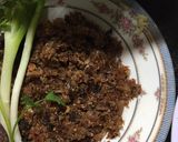 Hình bước làm 3 của món Cơm chiên cá mặn