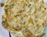 A picture of step 2 of Omelette Banjo.