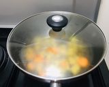 A picture of step 4 of Pumpkin soup 🤤.