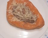 Une image de l'étape 4 de Patate douce farcie.