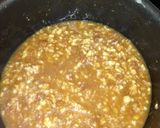 A picture of step 5 of Pressure Cooked Furofuki Daikon Radish with Meat-Miso Sauce.