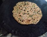 A picture of step 4 of Methi Thepla.
