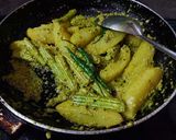 সজনে ডাঁটা আলু পোস্ত(Sojne data aloo posto recipe In Bengali) রেসিপির ধাপ 4 ছবি