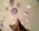 A picture of step 6 of Sausage chicken and mushroom gravy.