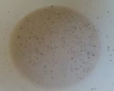 A picture of step 2 of Vickys Coconut Chocolate Macaroons GF DF EF SF NF.